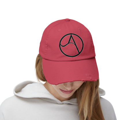 @ye Trendy Unisex Distressed Cap, Casual Hat, Vintage Style, Adjustable Dad Hat, Gift for Him or Her, Everyday Wear