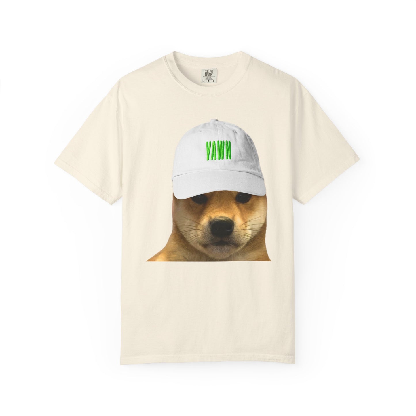 Unisex WIF Yawn T-Shirt | Funny Pet Lover Tee | Casual Wear | Gift for Dog Owners | Animal Humor Apparel | Quirky Fashion