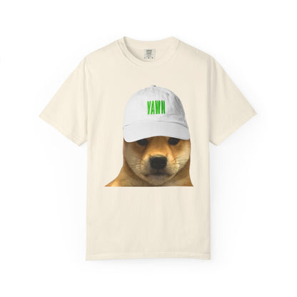 Unisex WIF Yawn T-Shirt | Funny Pet Lover Tee | Casual Wear | Gift for Dog Owners | Animal Humor Apparel | Quirky Fashion