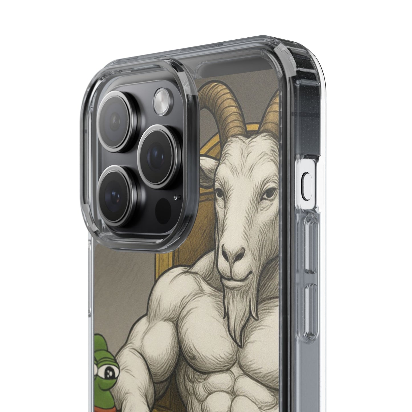 Whimsical Clear Phone Cases with Goat Design - Perfect Gift for Animal Lovers, Unique Phone Accessories, Fun Cell Phone Cases, Quirky [...]