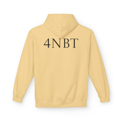 4NBT Fleece Hoodie with Fun Graphic, Cool Streetwear, Unisex Apparel, Unique Gift for Gamers, Trendy Layering Piece
