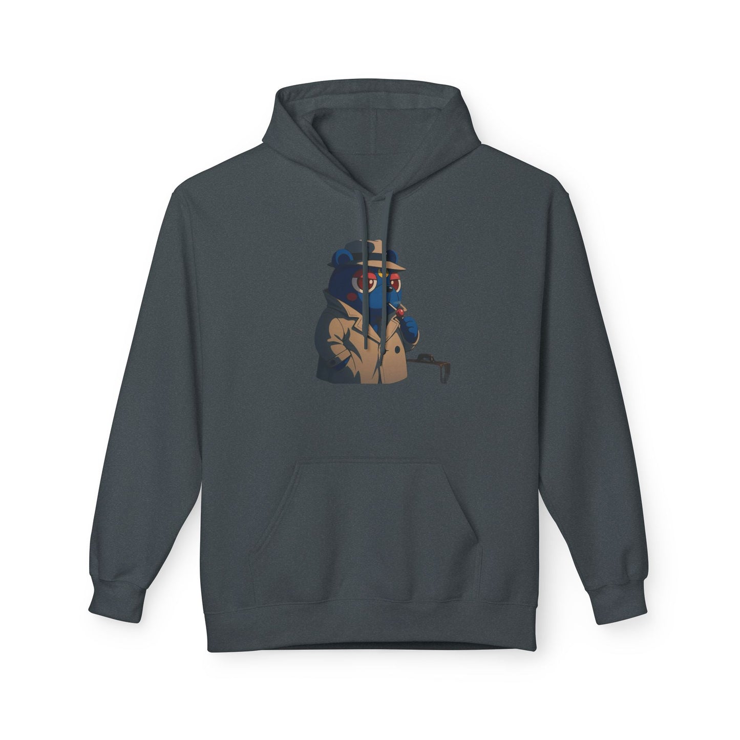 4NBT Fleece Hoodie with Fun Graphic, Cool Streetwear, Unisex Apparel, Unique Gift for Gamers, Trendy Layering Piece