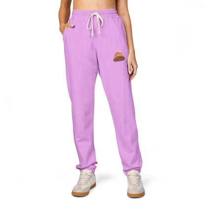 WIF Cozy Fleece Sweatpants for Home & Leisure - Perfect Gift for Relaxation, Lounging, Meditation, Christmas & Birthdays