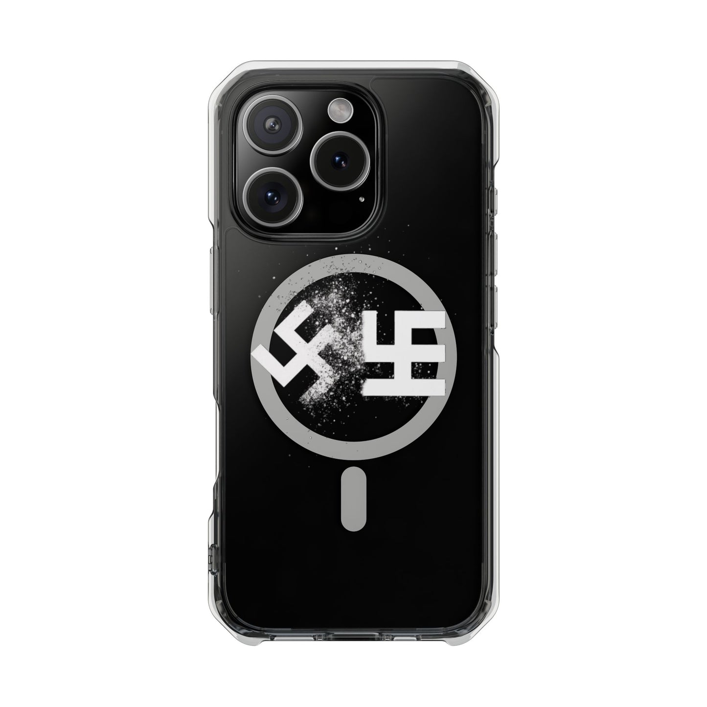 Swasticoin Magnetic Clear Phone Case, Stylish Protective Case for iPhones, Durable and Trendy Phone Cover, Perfect Gift for Tech Lovers, Modern Design