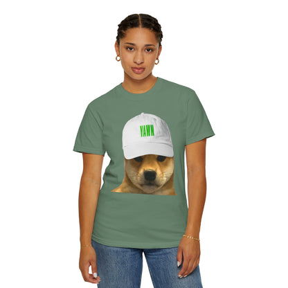 Unisex WIF Yawn T-Shirt | Funny Pet Lover Tee | Casual Wear | Gift for Dog Owners | Animal Humor Apparel | Quirky Fashion
