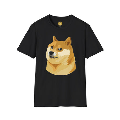 Doge Lover Unisex T-Shirt, Funny Pet Tee, Cute Graphic Tee, Casual Wear, Gift for Dog Owners, Birthday Gift, Relaxed Fit