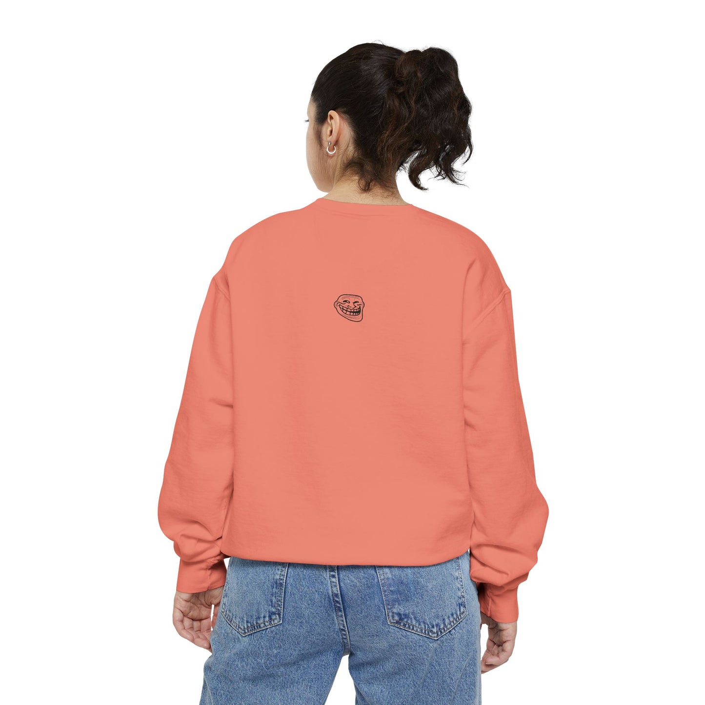 TROLL Stylish Unisex Sweatshirt with Playful Graphic, Trendy Streetwear, Cozy and Casual, Perfect Gift for Any Occasion, Unique Art Design