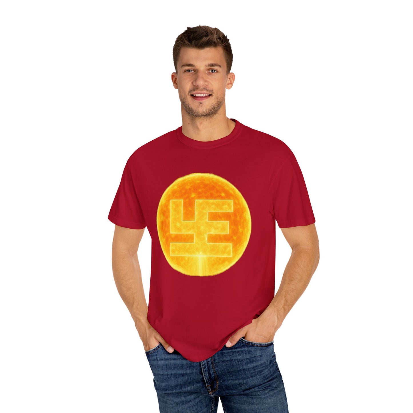 Swasticoin Sunshine Graphic Unisex T-Shirt, Casual Wear, Graphic Tee, Summer Fashion, Birthday Gift, Street Style