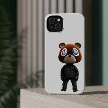 Ye Bear Character Magnetic Phone Cases, Fun Gift, Unique Phone Accessory, Trendy Tech, Personalized Style, Everyday Use