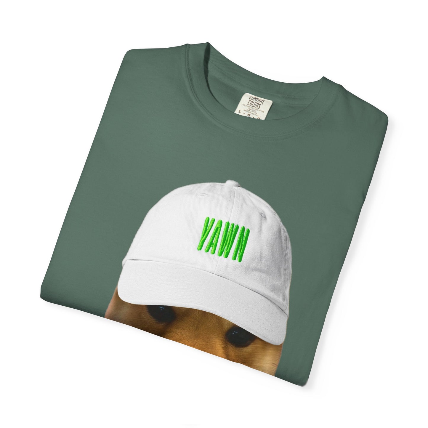 Unisex WIF Yawn T-Shirt | Funny Pet Lover Tee | Casual Wear | Gift for Dog Owners | Animal Humor Apparel | Quirky Fashion