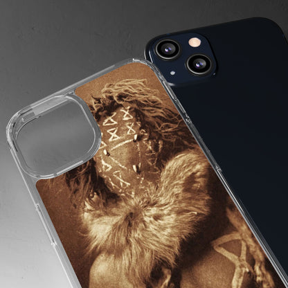 Yei Artistic Clear Phone Case for Unique Expression, Phone Accessories, Nature Lovers, Boho Style, Gift for Him/Her