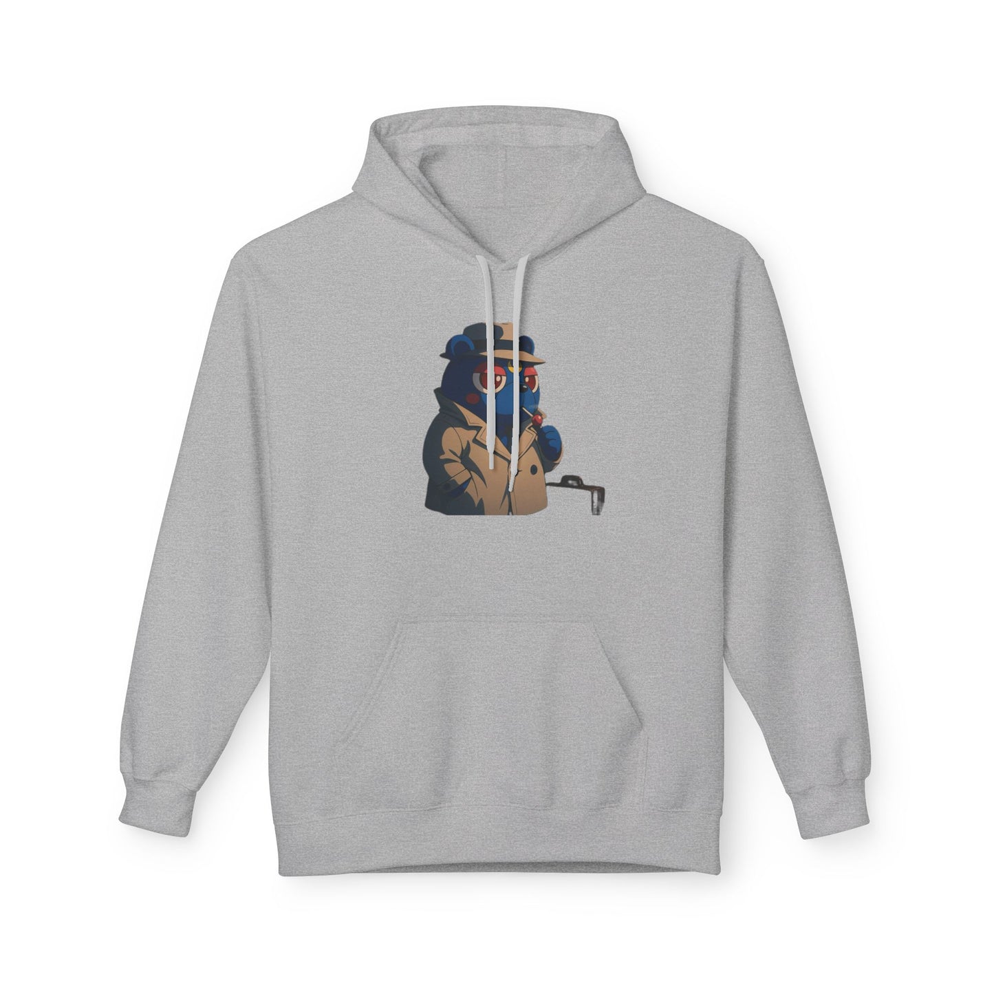 4NBT Fleece Hoodie with Fun Graphic, Cool Streetwear, Unisex Apparel, Unique Gift for Gamers, Trendy Layering Piece