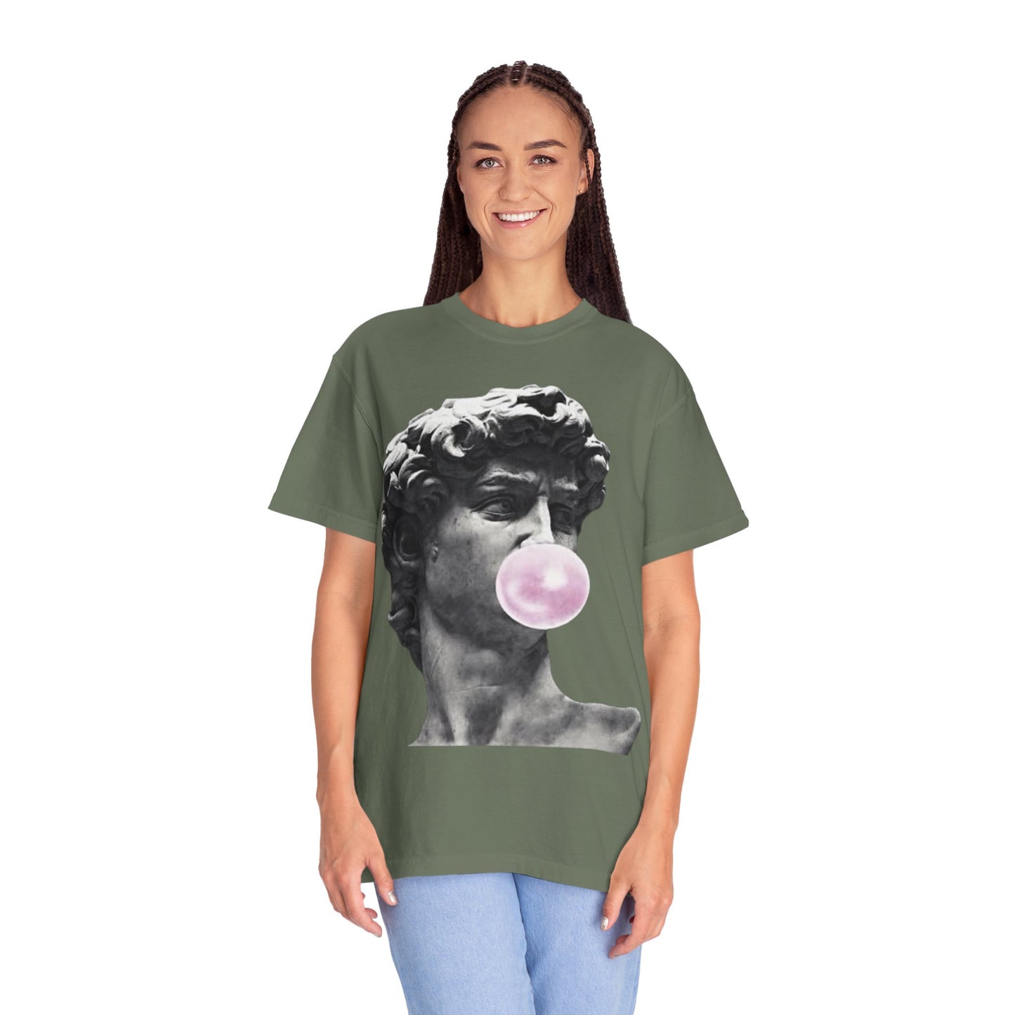 @ye Bubblegum David T-Shirt | Trendy Unisex Tee, Art-Inspired Shirt, Casual Summer Wear, Gift for Art Lovers i