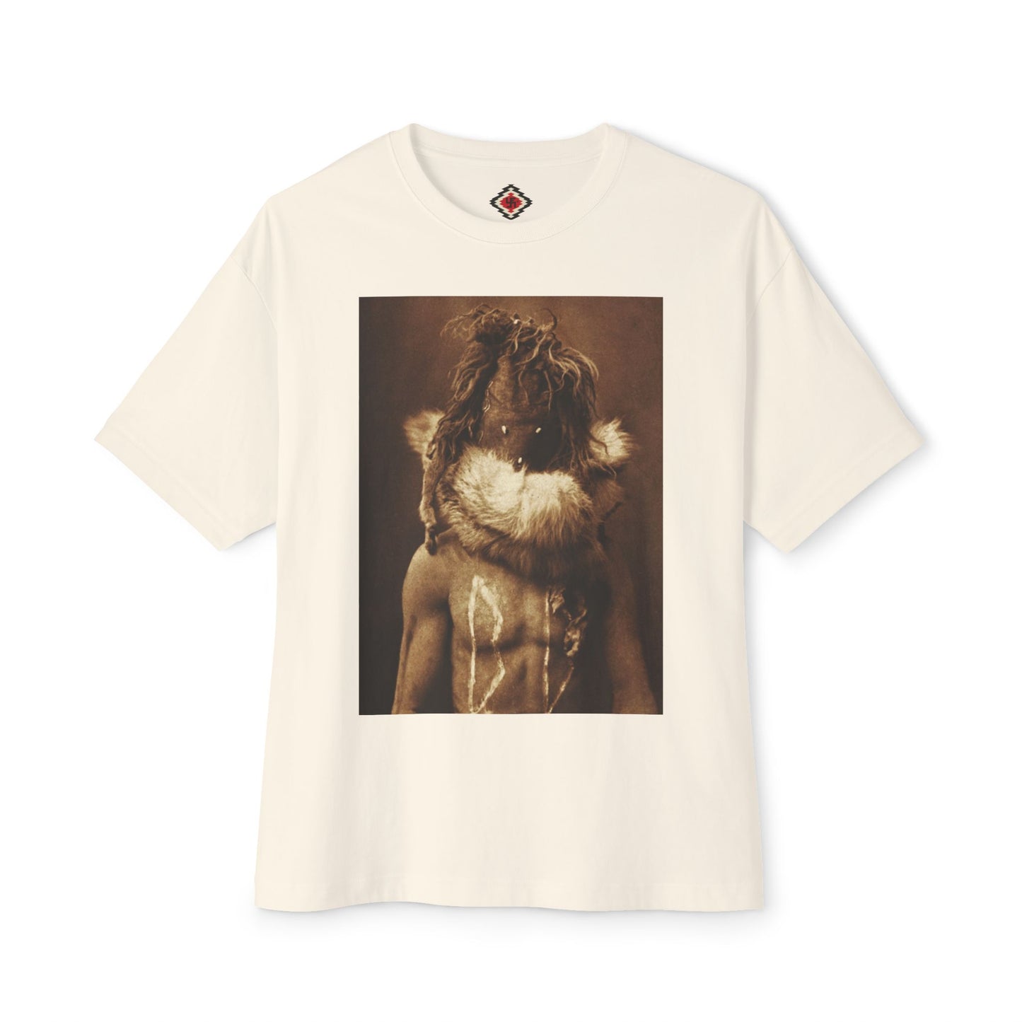 Yei Spirit Oversized Tee – Unique Graphic Tee, Unisex Streetwear, Vintage Look, Festival Wear, Boho Style Shirt