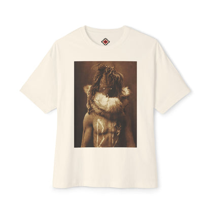 Yei Spirit Oversized Tee – Unique Graphic Tee, Unisex Streetwear, Vintage Look, Festival Wear, Boho Style Shirt