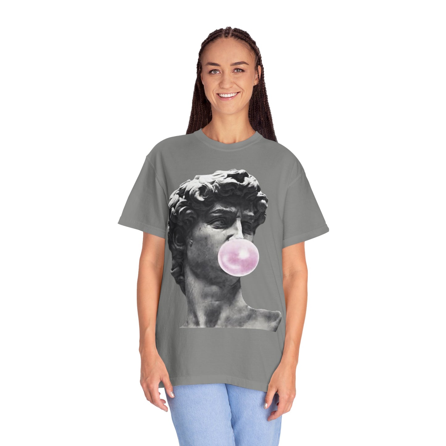 @ye Bubblegum David T-Shirt | Trendy Unisex Tee, Art-Inspired Shirt, Casual Summer Wear, Gift for Art Lovers i
