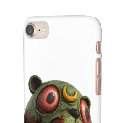 4NBT Zombie Bear Phone Case, Horror Snap Case, Cute but Spooky Accessory, Gift for Halloween, Unique Phone Cover