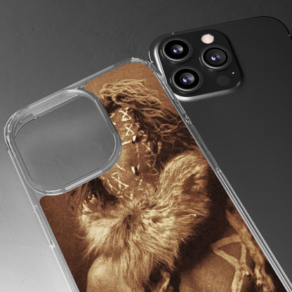 Yei Artistic Clear Phone Case for Unique Expression, Phone Accessories, Nature Lovers, Boho Style, Gift for Him/Her