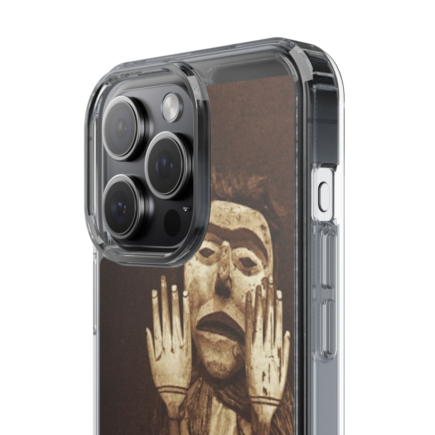 Yei Unique Clear Phone Case with Vintage Puppet Design, Artistic Phone Cover, Retro Style Protection, Gifts for Theater Lovers, Customized [...]