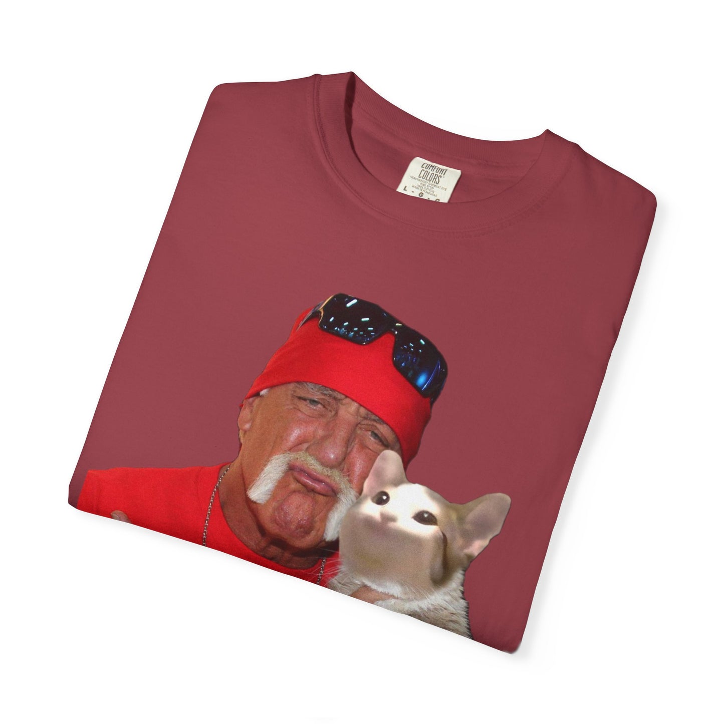 POPCAT Hilarious Unisex T-Shirt: Perfect for Dads, Pet Lovers, Gifts, Funny Apparel, Casual Wear, Cat Lovers