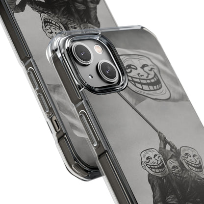 TROLL Flag Phone Case, Trendy Phone Cover, Gift for Gamers, Unique Phone Accessory, Funny Phone Protection