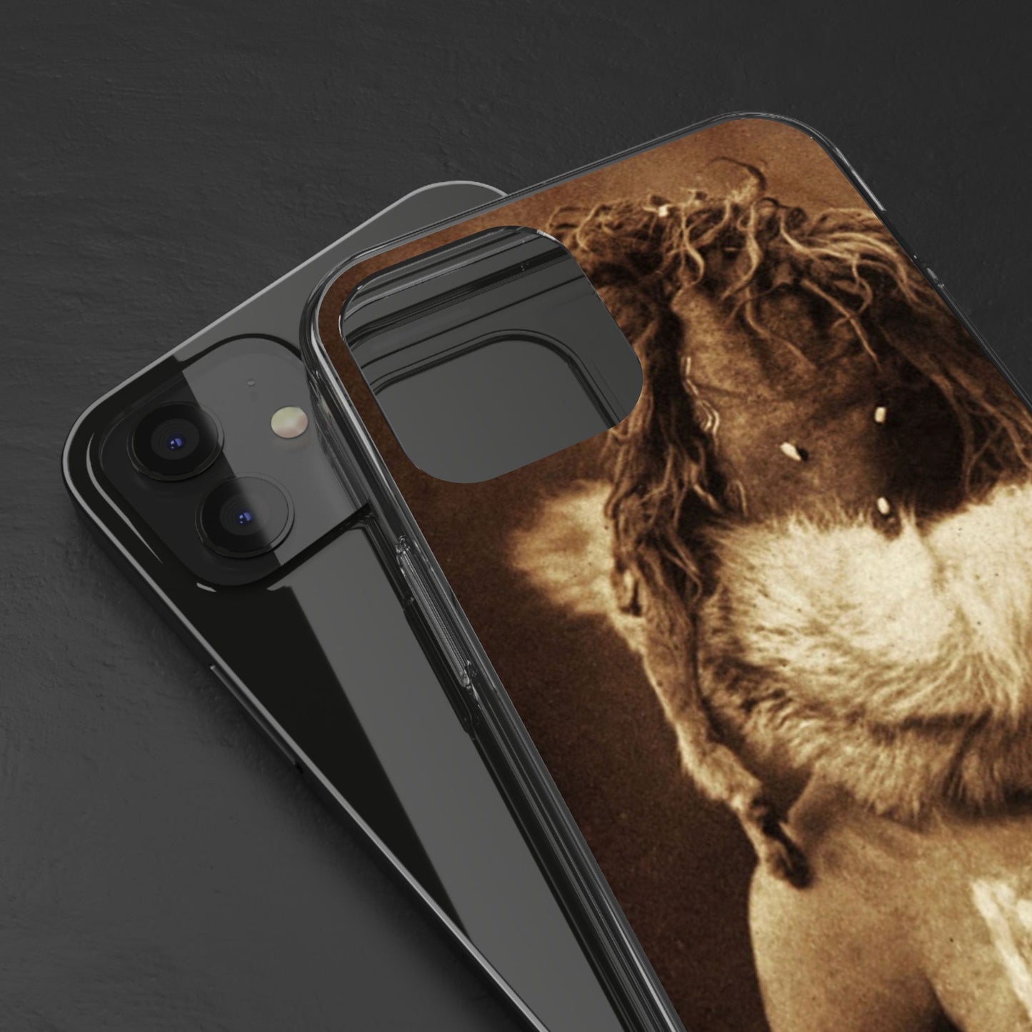 Yei Vintage Artistic Phone Case with Tribal Design, Clear iPhone Case, Boho Style Accessory, Unique Gift for Him/Her, Nature-Inspired [...]