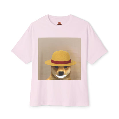 WIF One Piece Oversized Tee, Unisex Graphic Tee, Funny Dog Shirt, Casual Wear, Gift for Dog Lovers, Cute Animal Art
