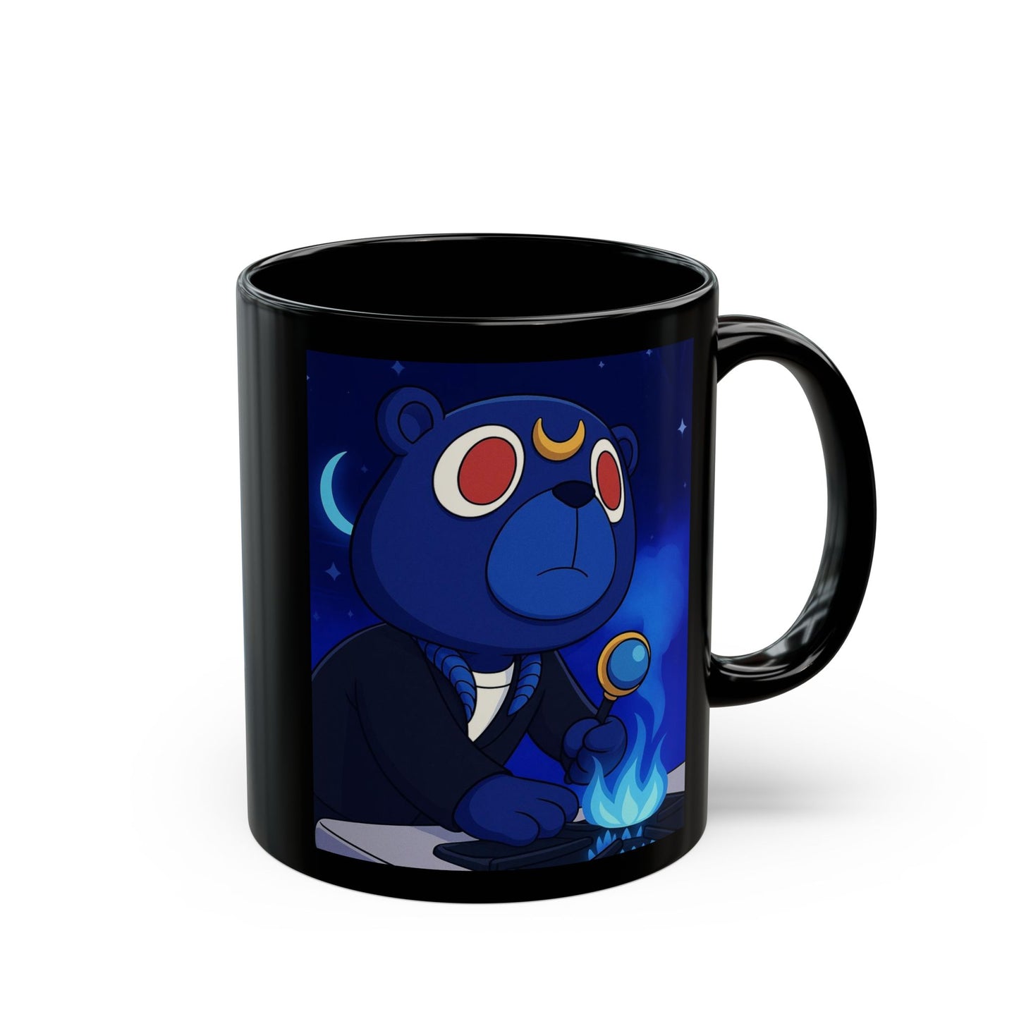 4NBT Trillion Bear Mug - Enchanted Coffee Cup, Cute Animal Gift, Fantasy Drinkware, Halloween Decor, Cozy Home Essentials