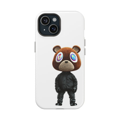 Ye Bear Character Magnetic Phone Cases, Fun Gift, Unique Phone Accessory, Trendy Tech, Personalized Style, Everyday Use