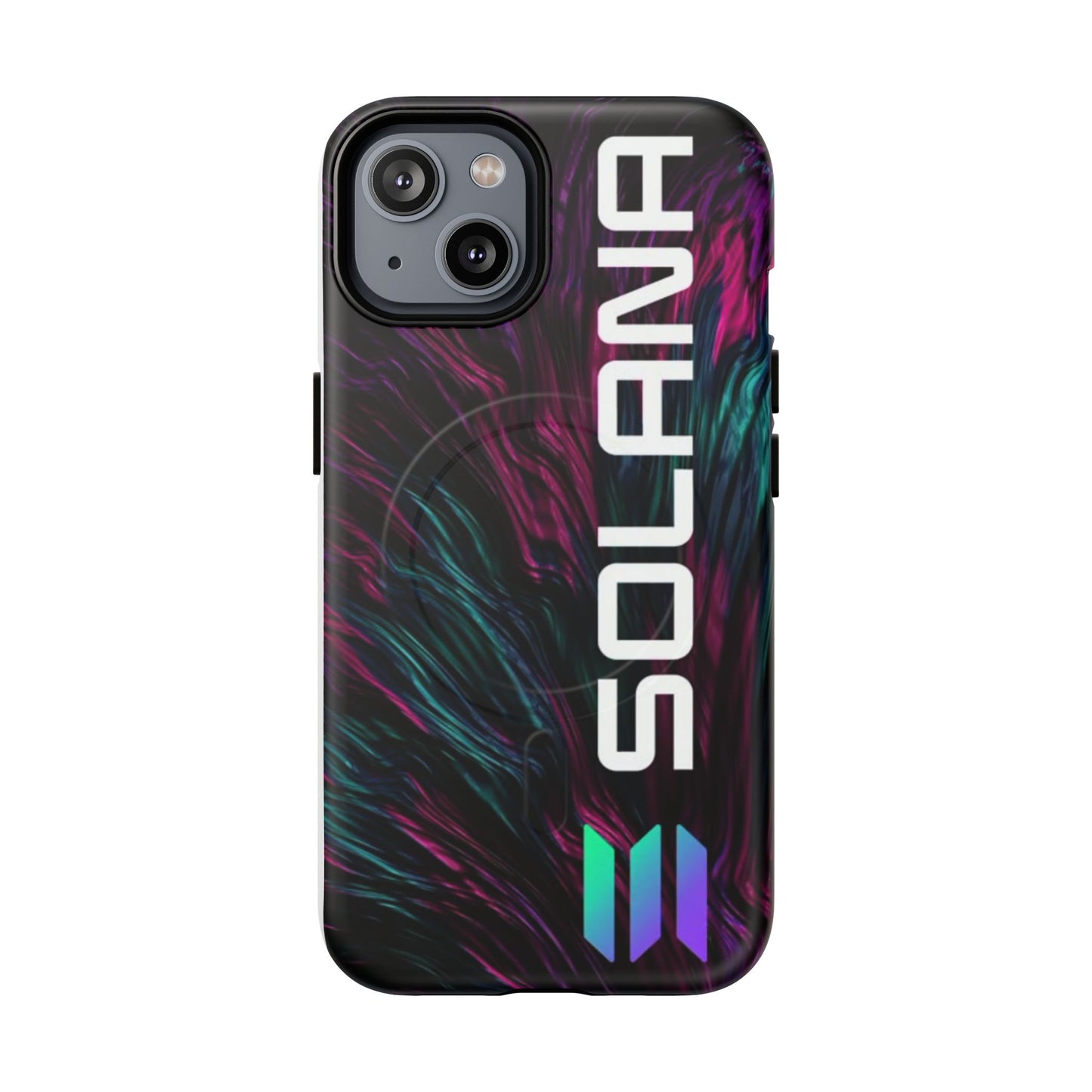 Solana Tough Magnetic Phone Case | Stylish Protection, Unique Art, Gift for Tech Lovers, Phone Accessory, Modern Design