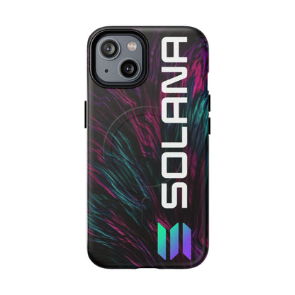 Solana Tough Magnetic Phone Case | Stylish Protection, Unique Art, Gift for Tech Lovers, Phone Accessory, Modern Design