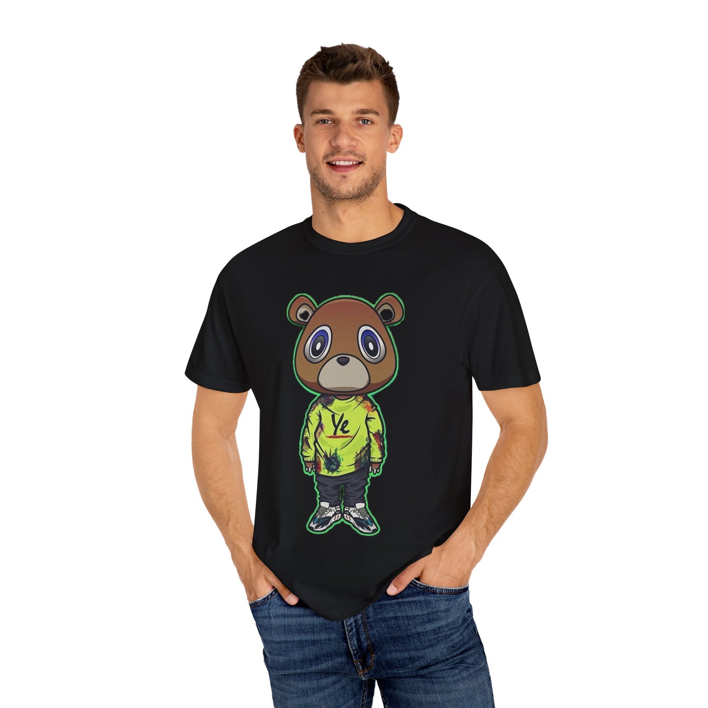 Ye Bear T-Shirt for Casual Wear, Graphic Tee, Unisex Apparel, Hipster Style, Gift for Friends, Streetwear Top