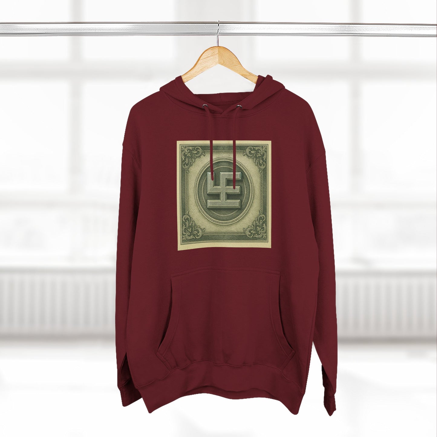 Swasticoin Cozy Three-Panel Fleece Hoodie - Ideal for Casual Days, Layering, and Gift Giving | Perfect for Home, Travel, and Outdoor Use