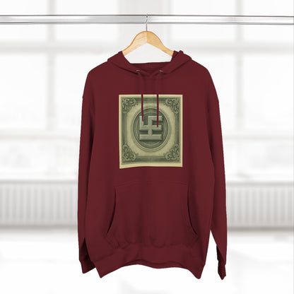 Swasticoin Cozy Three-Panel Fleece Hoodie - Ideal for Casual Days, Layering, and Gift Giving | Perfect for Home, Travel, and Outdoor Use