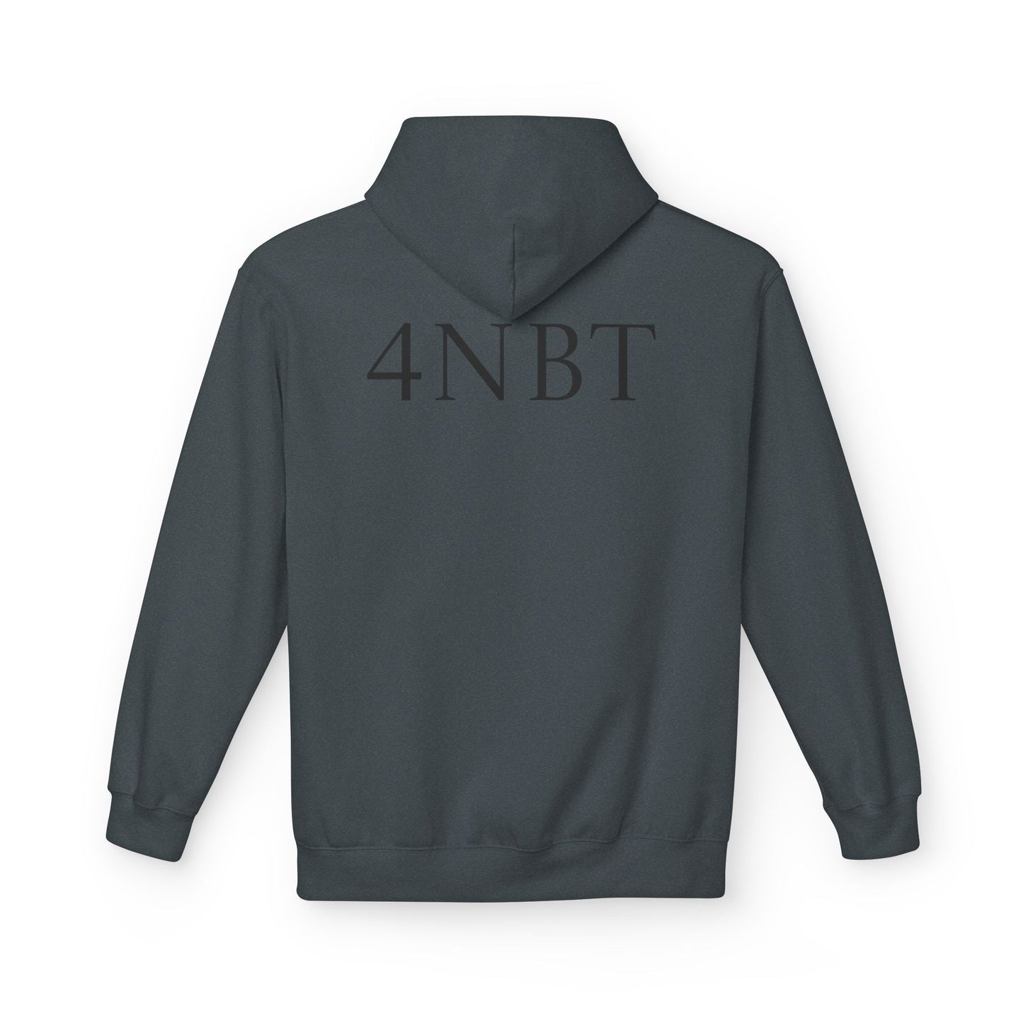 4NBT Fleece Hoodie with Fun Graphic, Cool Streetwear, Unisex Apparel, Unique Gift for Gamers, Trendy Layering Piece