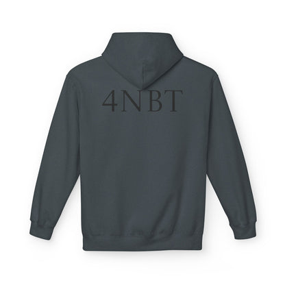 4NBT Fleece Hoodie with Fun Graphic, Cool Streetwear, Unisex Apparel, Unique Gift for Gamers, Trendy Layering Piece