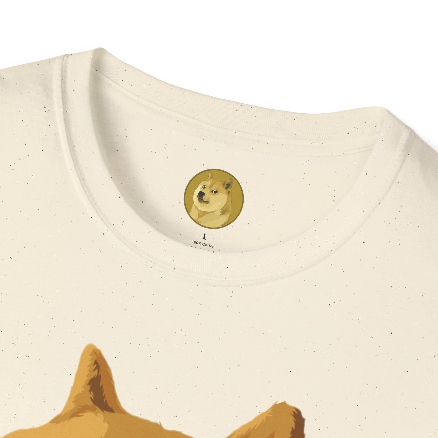 Doge Lover Unisex T-Shirt, Funny Pet Tee, Cute Graphic Tee, Casual Wear, Gift for Dog Owners, Birthday Gift, Relaxed Fit