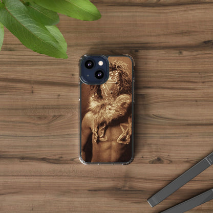 Yei Artistic Clear Phone Case for Unique Expression, Phone Accessories, Nature Lovers, Boho Style, Gift for Him/Her