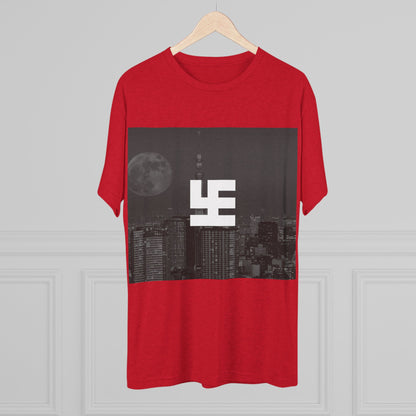 Swasticoin Urban Skyline Graphic Tee, Vintage City Aesthetic Shirt, Unisex Tri-Blend Crew Tee for Casual Style, Perfect Gift for City Lovers, [...]