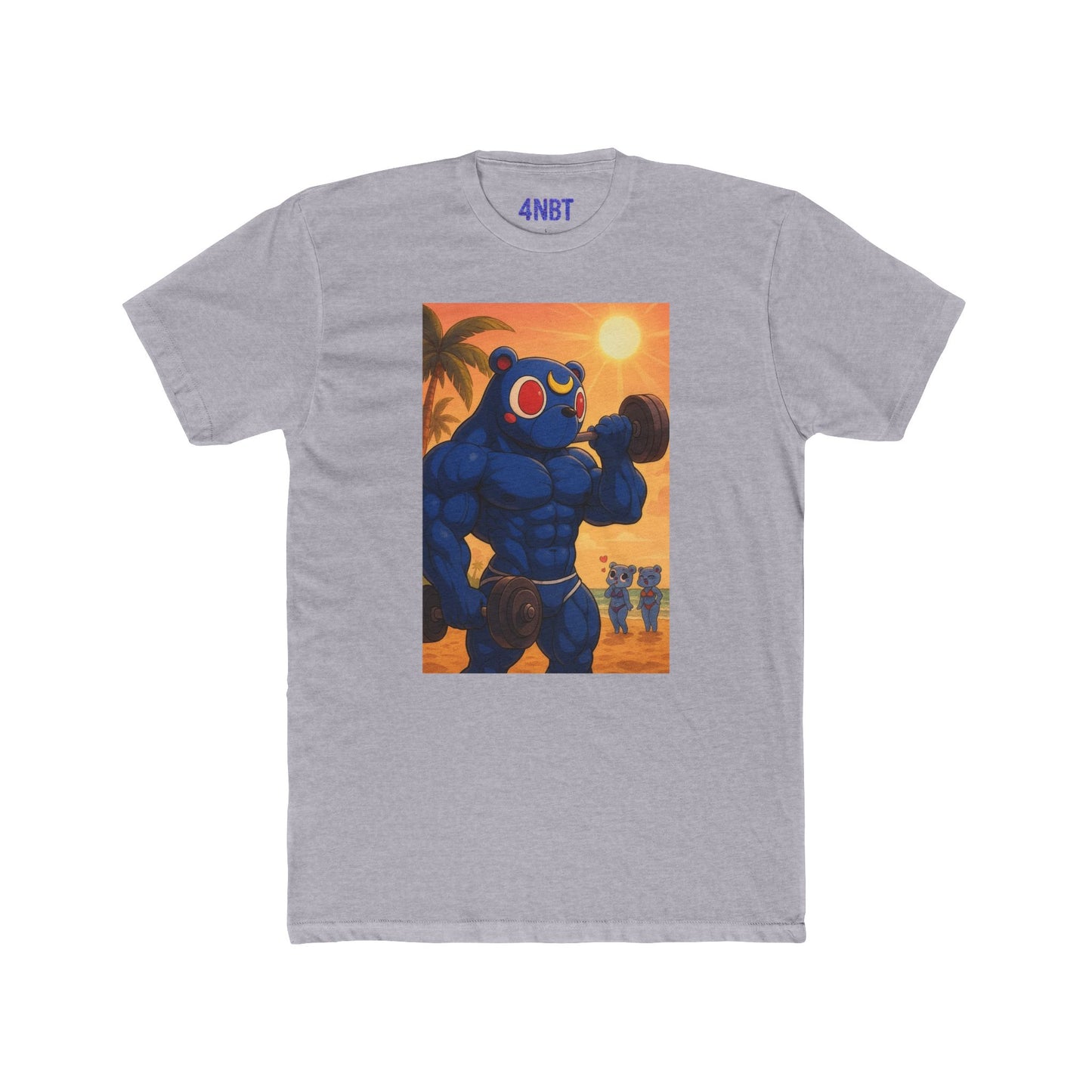 4NBT Stylish Graphic Tee, Fun Summer Shirt, Cool Gift for Him/Her, Casual Everyday Wear, Perfect for Beach Days, Unique Art Design