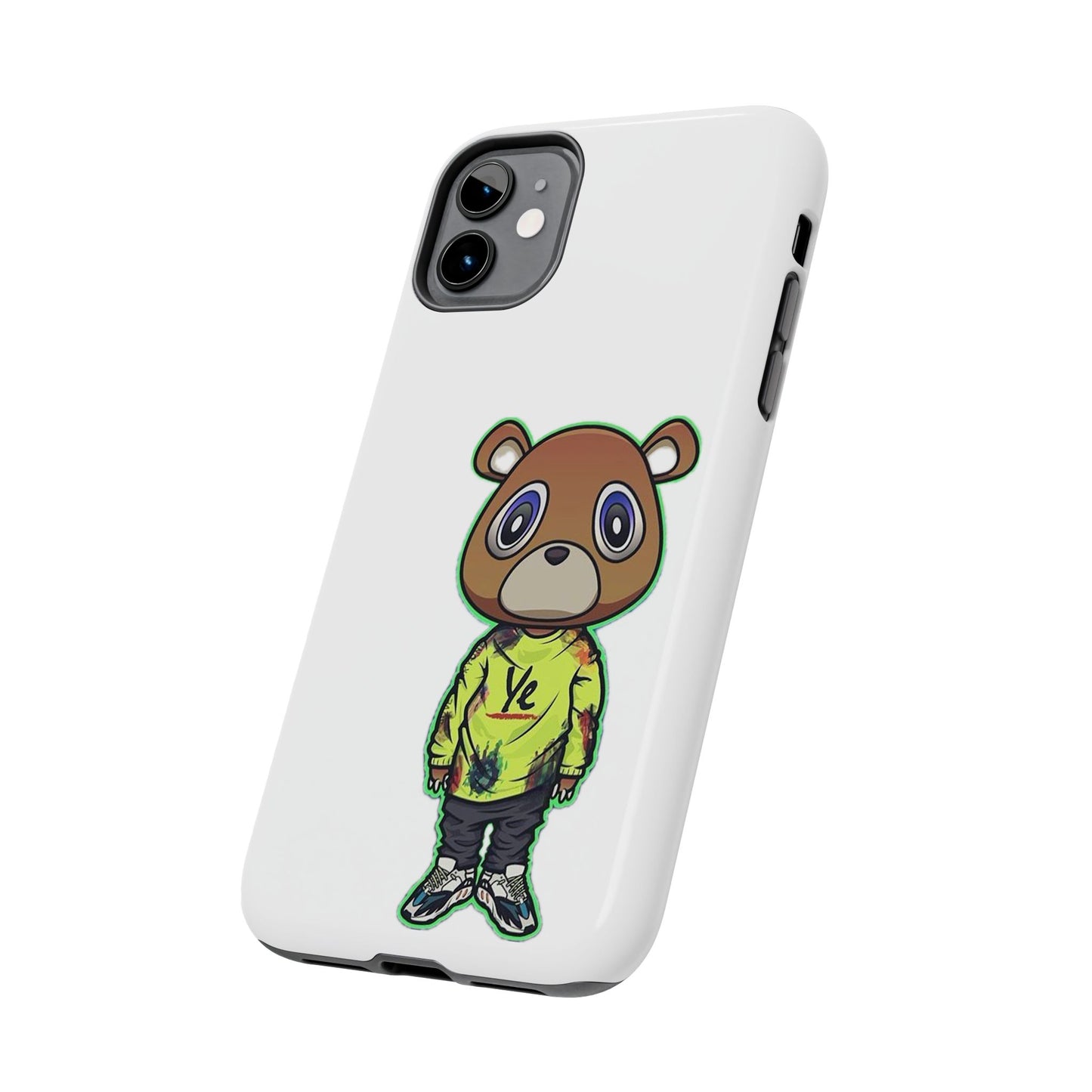 Ye Bear Tough Phone Cases with Cartoon Design - Unique Phone Cover, Durable Mobile Case, Cool Gift for Teens, Fun Accessory for Everyday Use