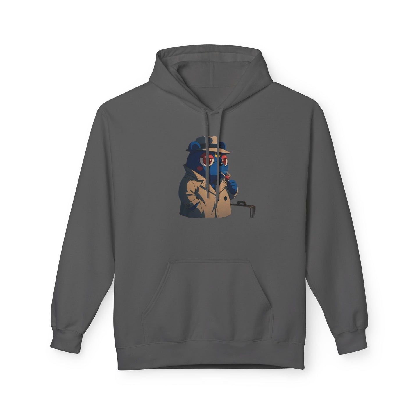 4NBT Fleece Hoodie with Fun Graphic, Cool Streetwear, Unisex Apparel, Unique Gift for Gamers, Trendy Layering Piece