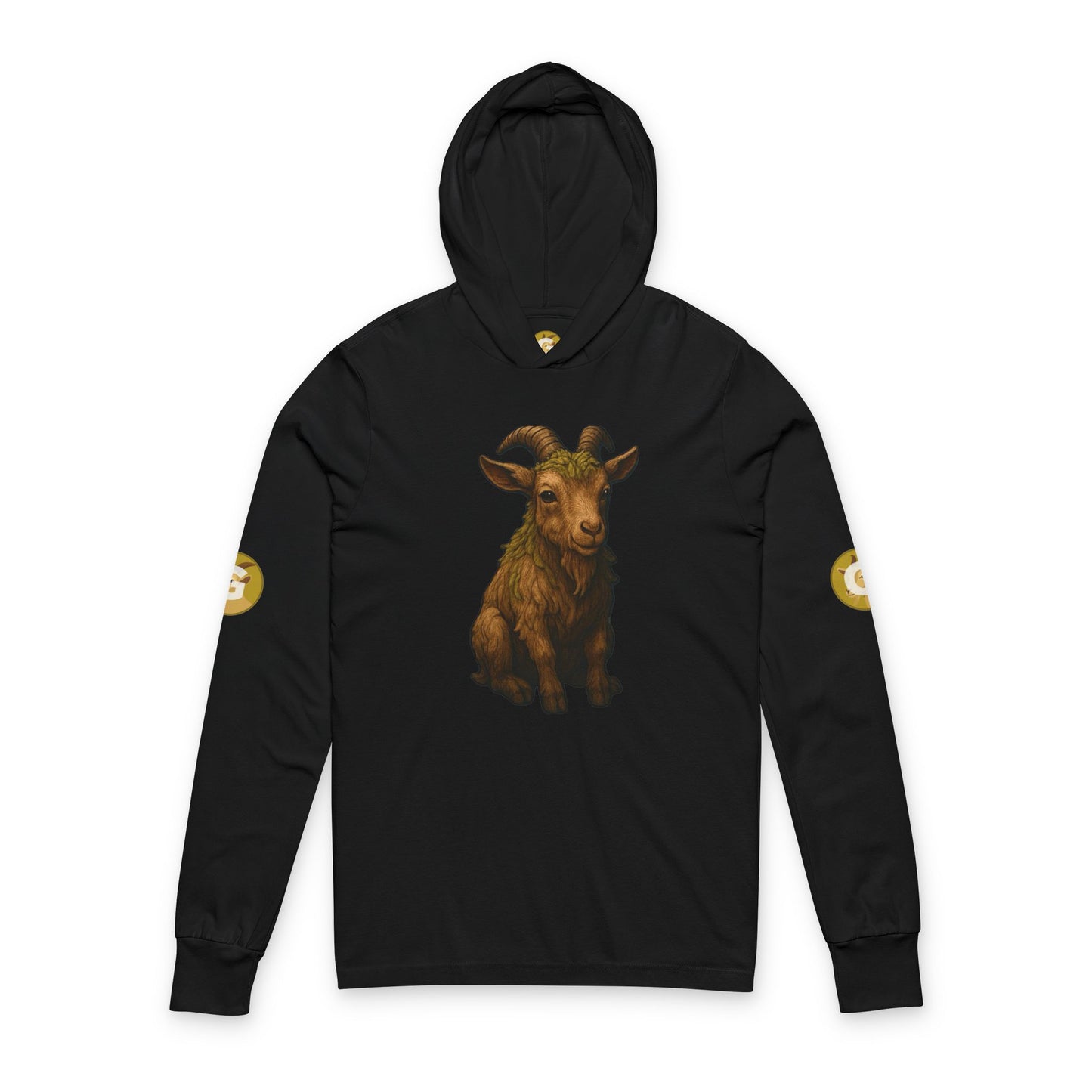 Whimsical Goat Hoodie / Casual Unisex Long Sleeve Tee for Animal Lovers, Cozy Gift for Birthdays, Holidays, Nature Enthusiasts, [...]