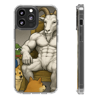 Whimsical Clear Phone Cases with Goat Design - Perfect Gift for Animal Lovers, Unique Phone Accessories, Fun Cell Phone Cases, Quirky [...]