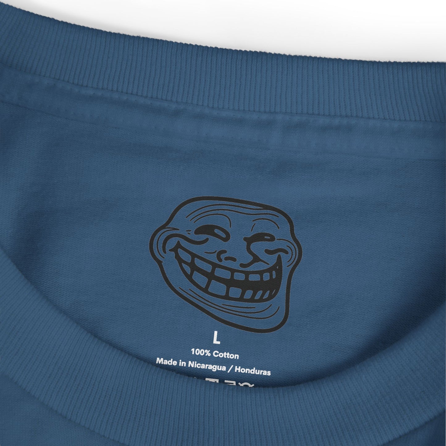 TROLL Funny Meme Heavyweight Tee, Casual Graphic T-Shirt, Unisex Humor Apparel, Perfect Gift for Friends, Streetwear Fashion