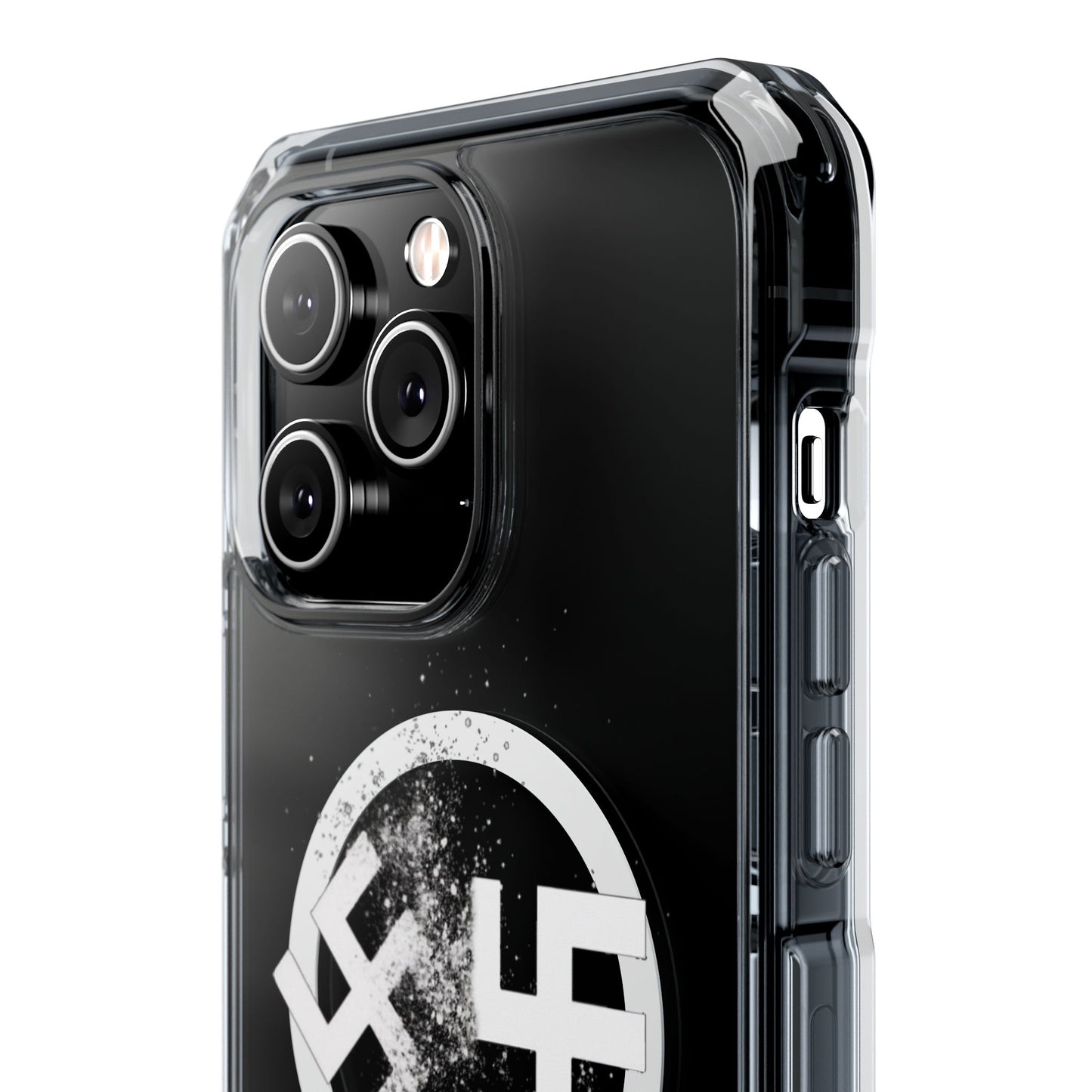 Swasticoin Magnetic Clear Phone Case, Stylish Protective Case for iPhones, Durable and Trendy Phone Cover, Perfect Gift for Tech Lovers, Modern Design