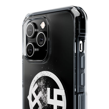Swasticoin Magnetic Clear Phone Case, Stylish Protective Case for iPhones, Durable and Trendy Phone Cover, Perfect Gift for Tech Lovers, Modern Design