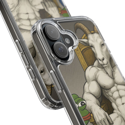 Whimsical Clear Phone Cases with Goat Design - Perfect Gift for Animal Lovers, Unique Phone Accessories, Fun Cell Phone Cases, Quirky [...]