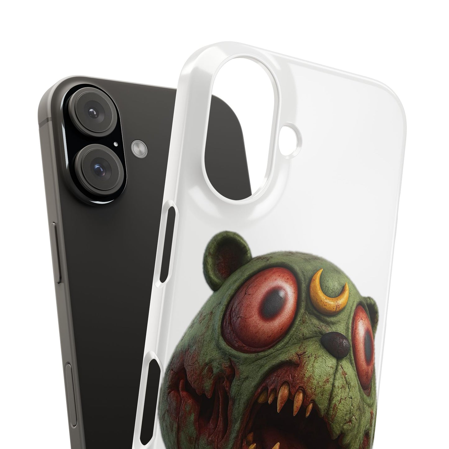 4NBT Zombie Bear Phone Case, Horror Snap Case, Cute but Spooky Accessory, Gift for Halloween, Unique Phone Cover