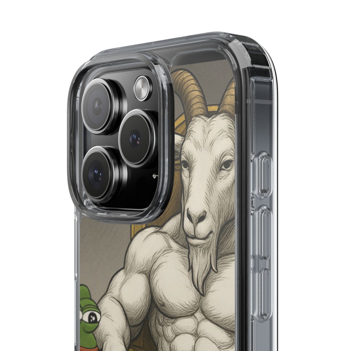 Whimsical Clear Phone Cases with Goat Design - Perfect Gift for Animal Lovers, Unique Phone Accessories, Fun Cell Phone Cases, Quirky [...]
